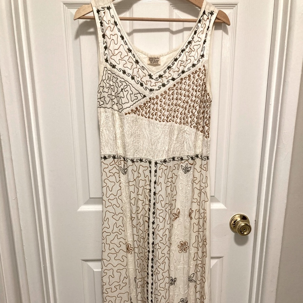 Magic handmade Indian earthy dress